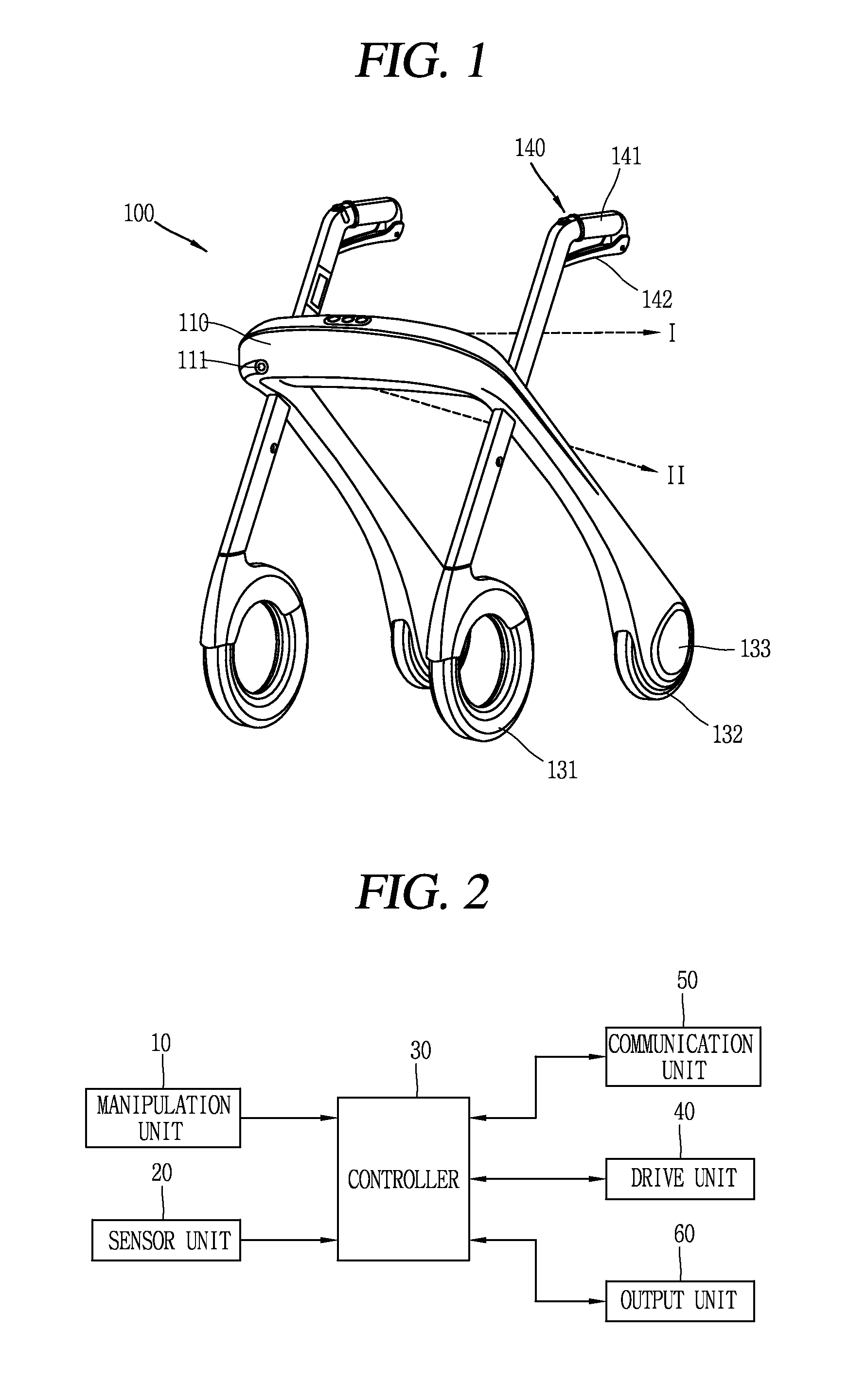 Electric walking assistant device