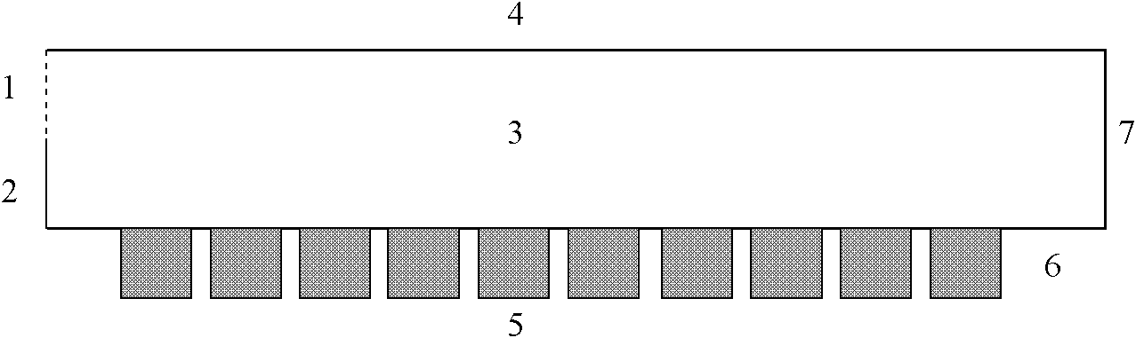 Method for strengthening micro-mixing by using low-frequency intermittent magnetic fields in microchannel