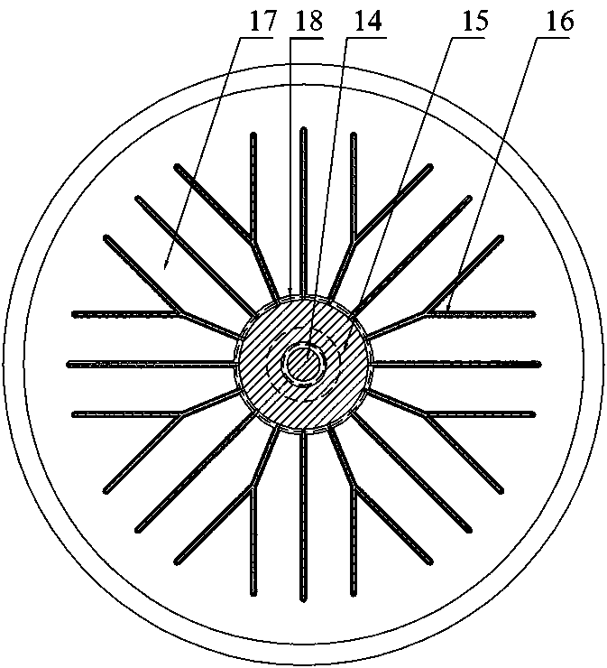 Large-size high-power pulse thyristor