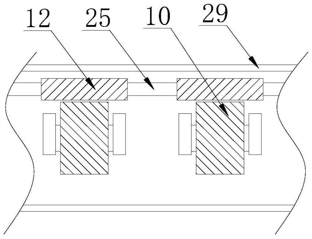 Laser cladding device and method for repairing surface of pump shell