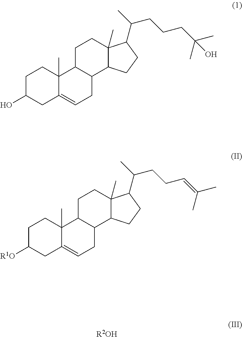 Method of synthesizing 25-hydroxy cholesterol