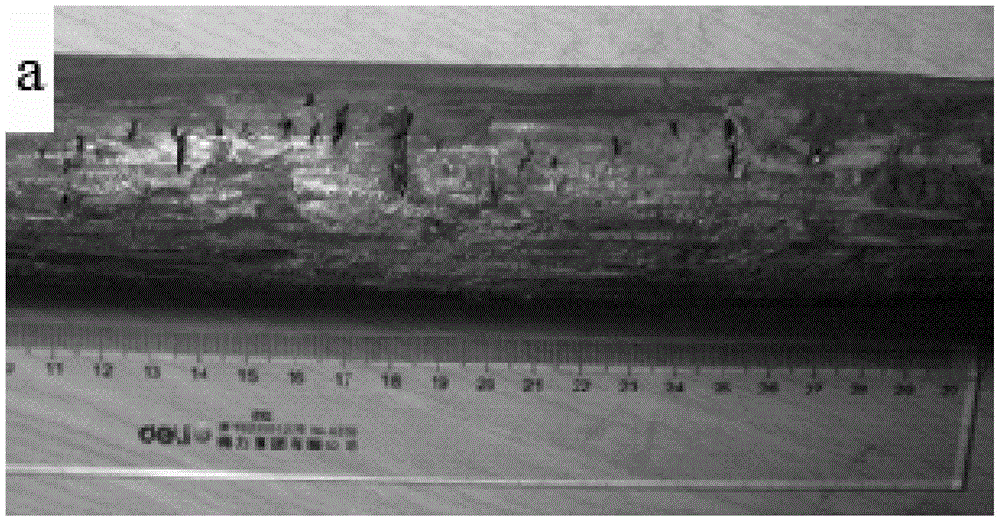 Lubrication method of Ti-Ni based memory alloy during hot extrusion