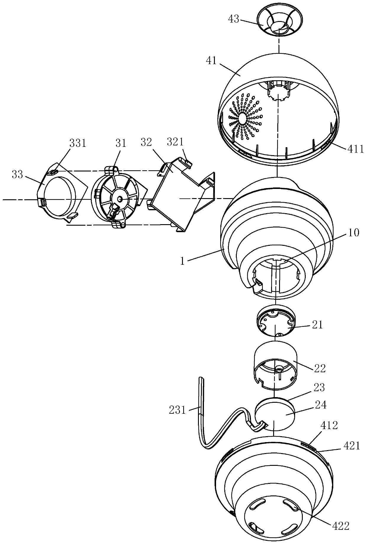 Floating type humidifier