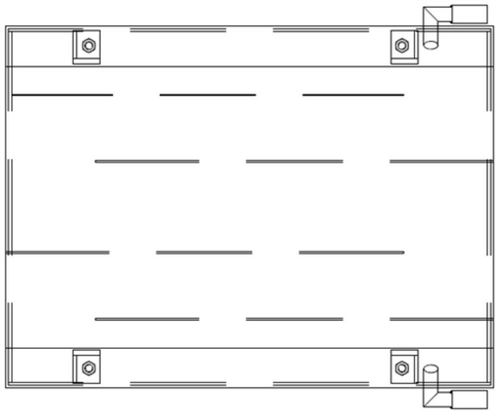 Annular water-cooling protection plate and manufacturing method thereof