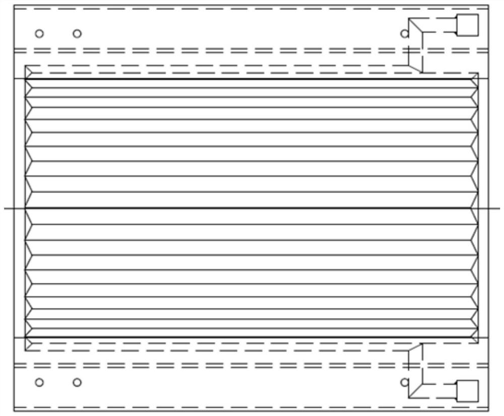 Annular water-cooling protection plate and manufacturing method thereof