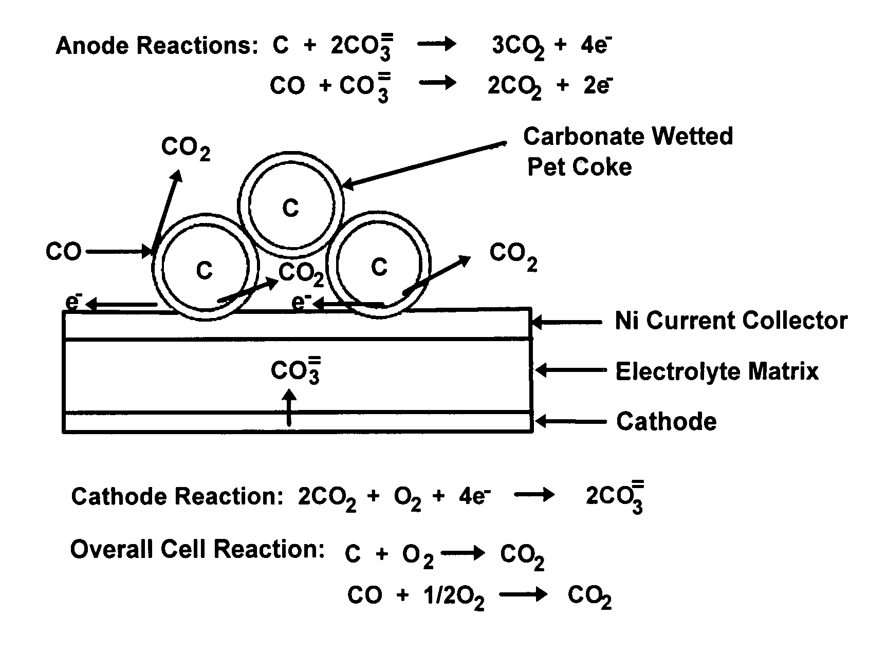 Direct carbon fuel cell with pre-wetted carbon particles