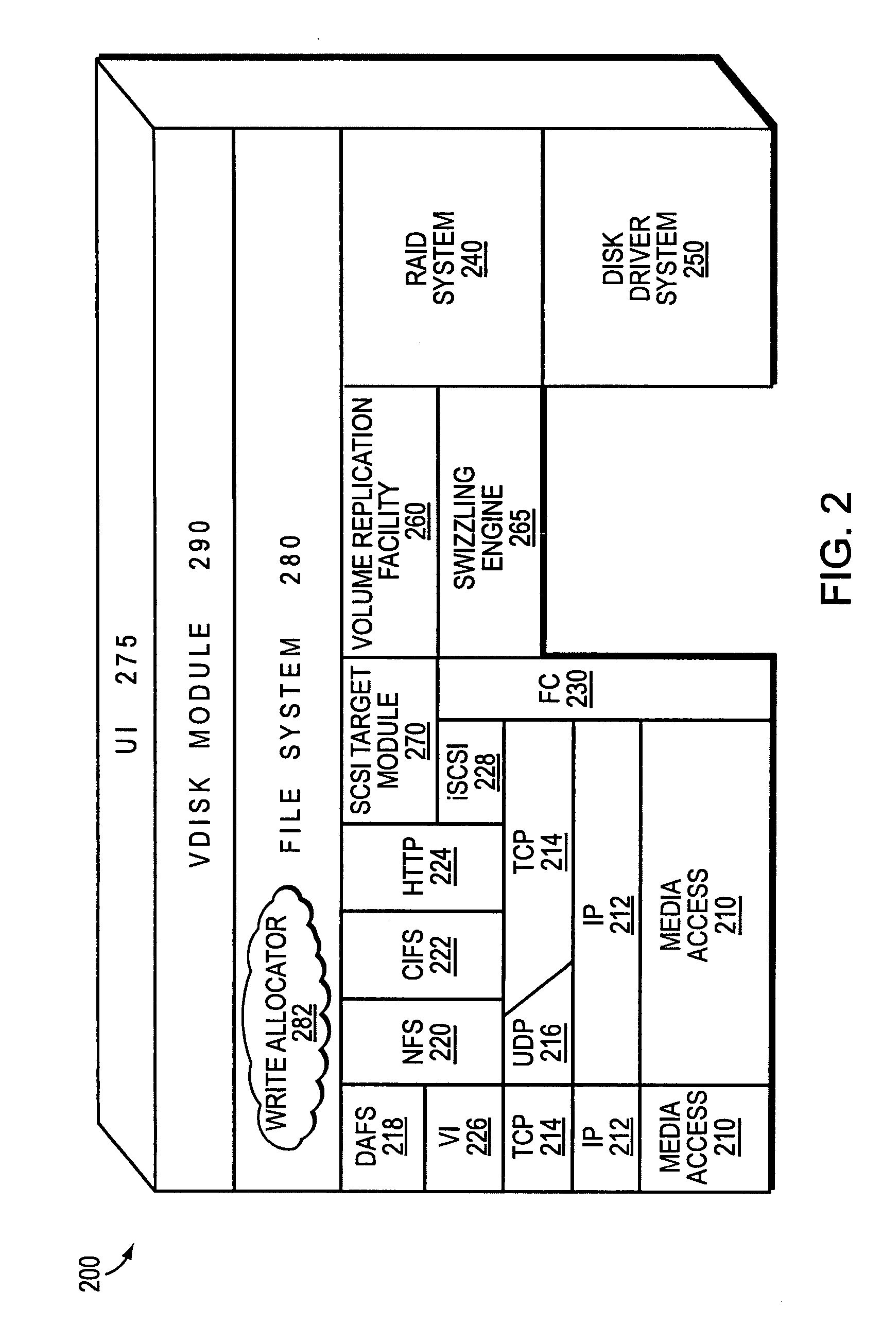 Technique for translating a hybrid virtual volume file system into a pure virtual file system data stream