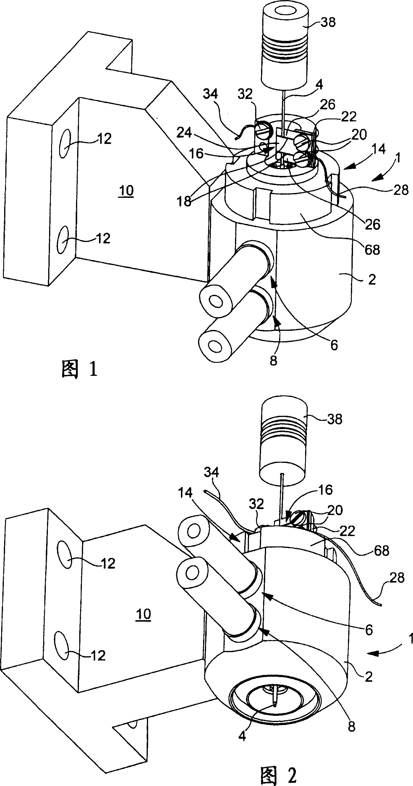 Chemical etch assisted spark machining head