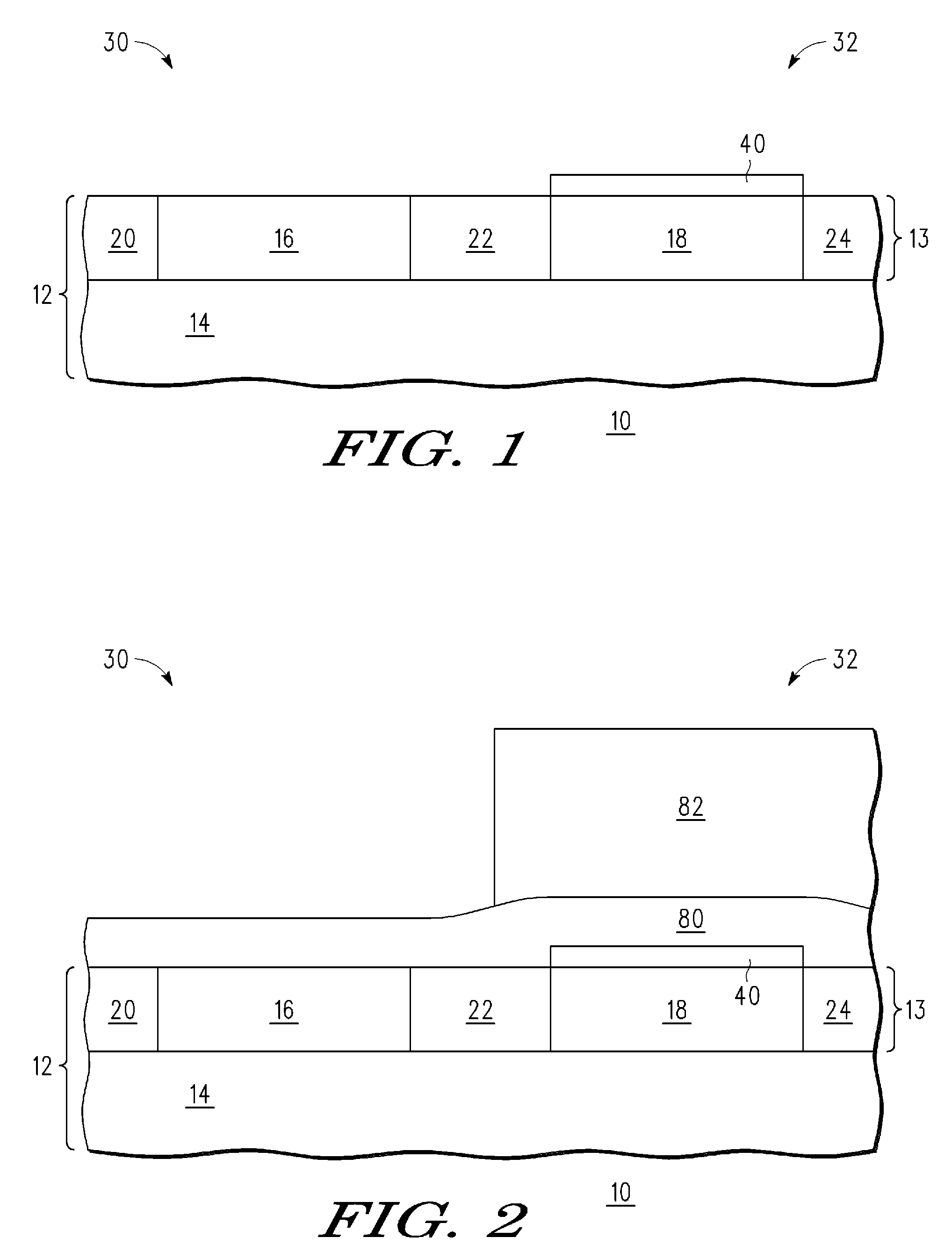 Method for forming a dual metal gate structure