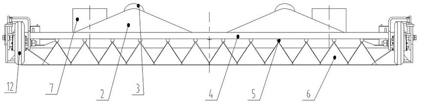 A gas-liquid two-phase flushing nozzle and sanitation vehicle