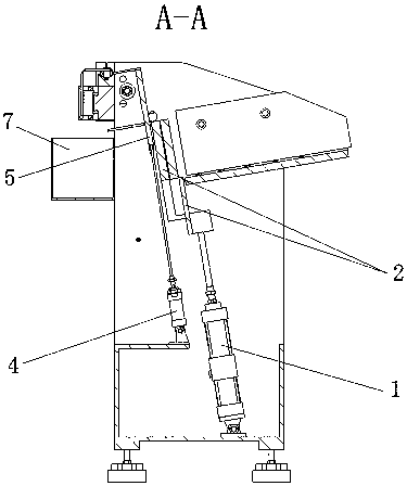 Automatic feed mechanism of numerical control lathe