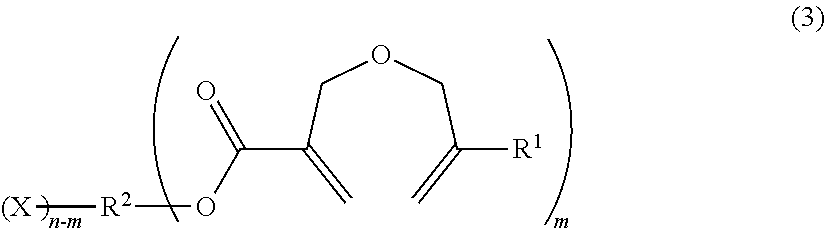 Method of producing a 2-((METH)allyloxymethyl)acrylic acid derivative, and 2-((METH)allyloxymethyl)acrylic acid alkali metal salt powder