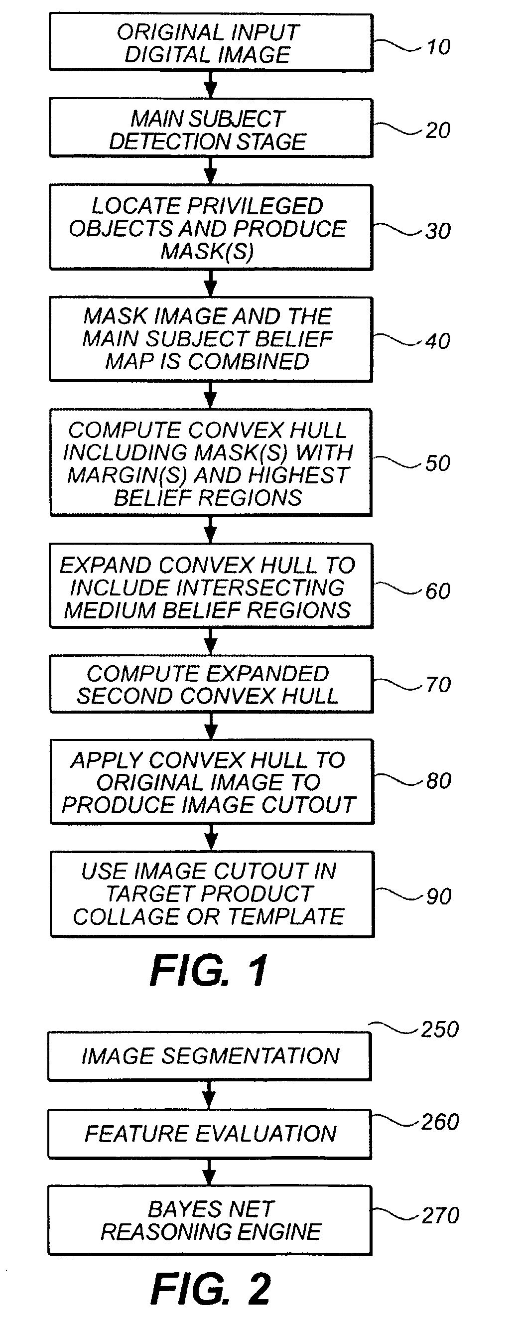 Method for creating photo cutouts and collages