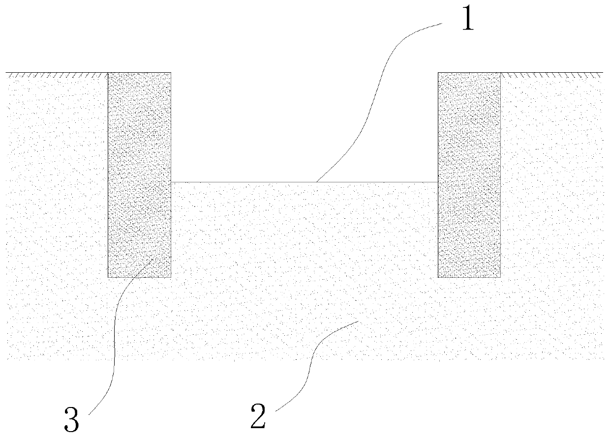 Method for reinforcing foundation pit enclosure