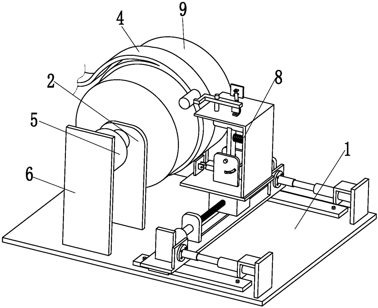 Automatic production equipment for winding of transformer of power system