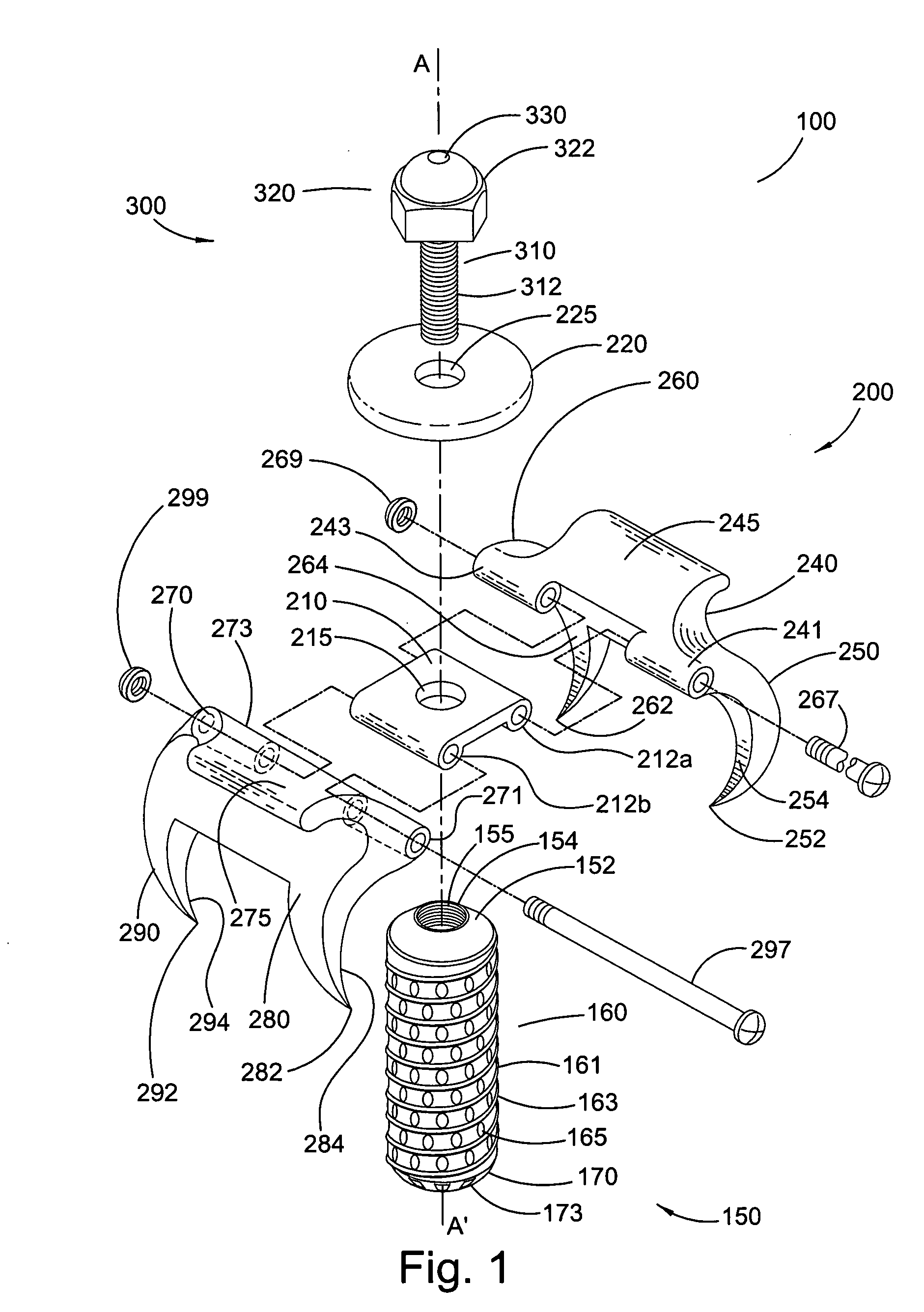 Facet joint fixation device