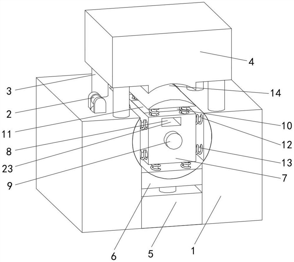 A precision mold for hardware processing