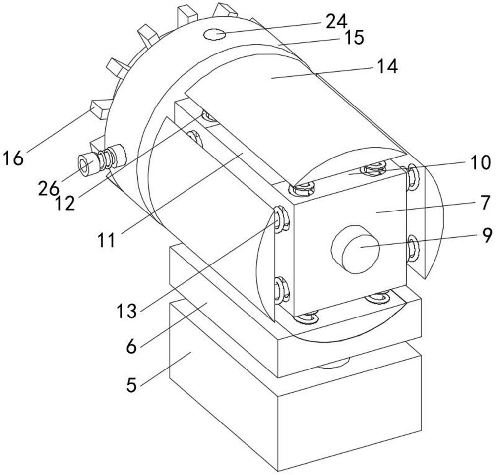 A precision mold for hardware processing