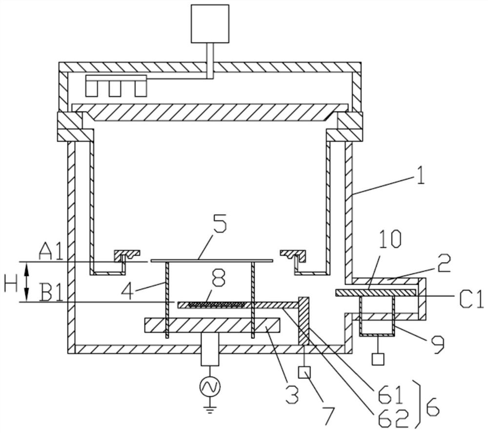 Process chamber and semiconductor processing equipment