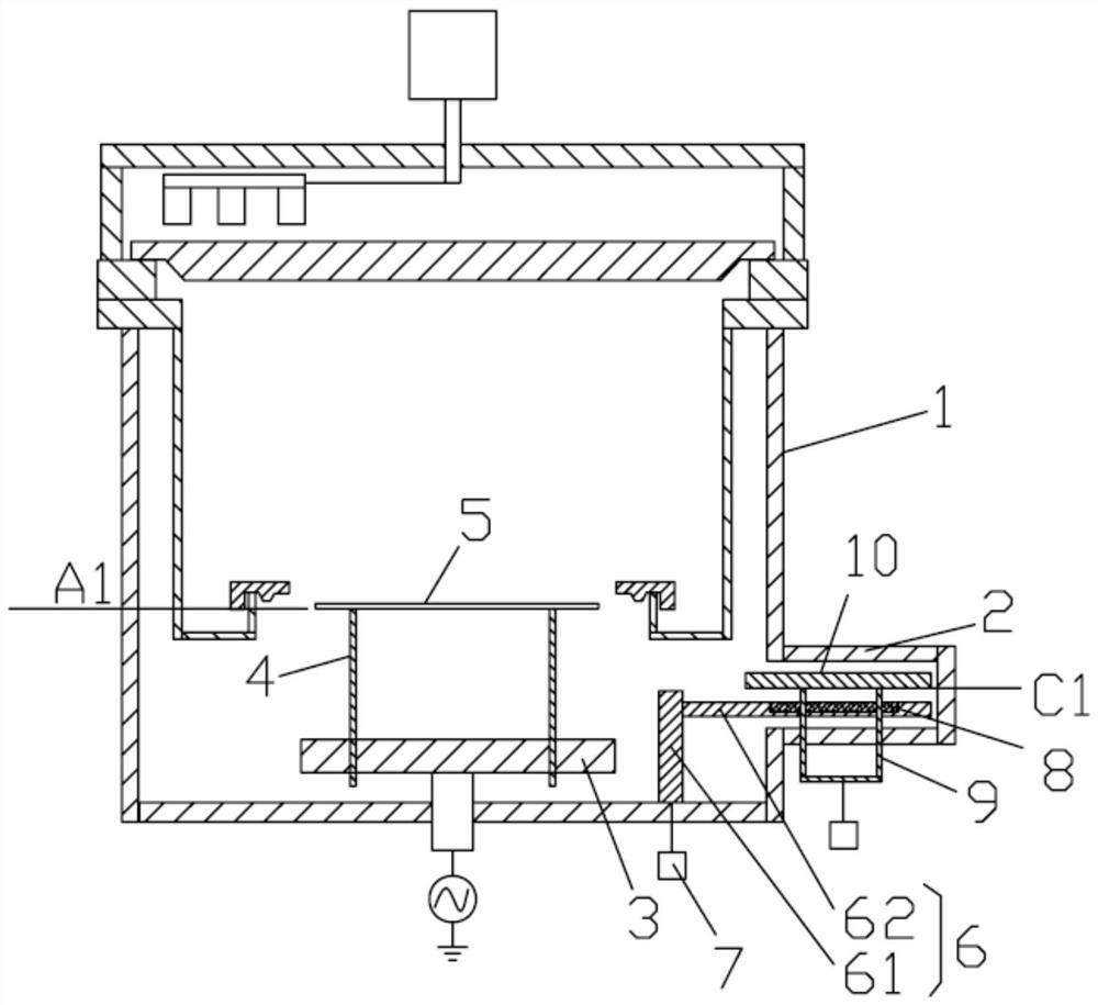 Process chamber and semiconductor processing equipment