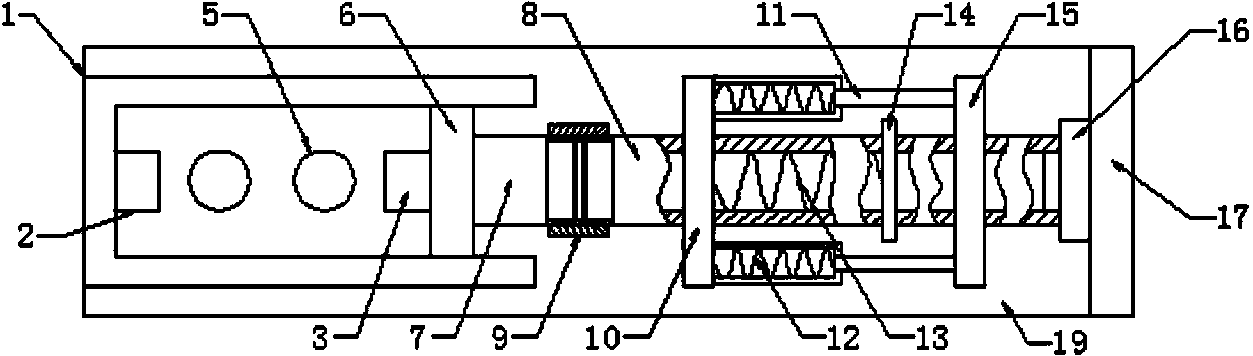 Ultrasonic wave paper thickness measuring device