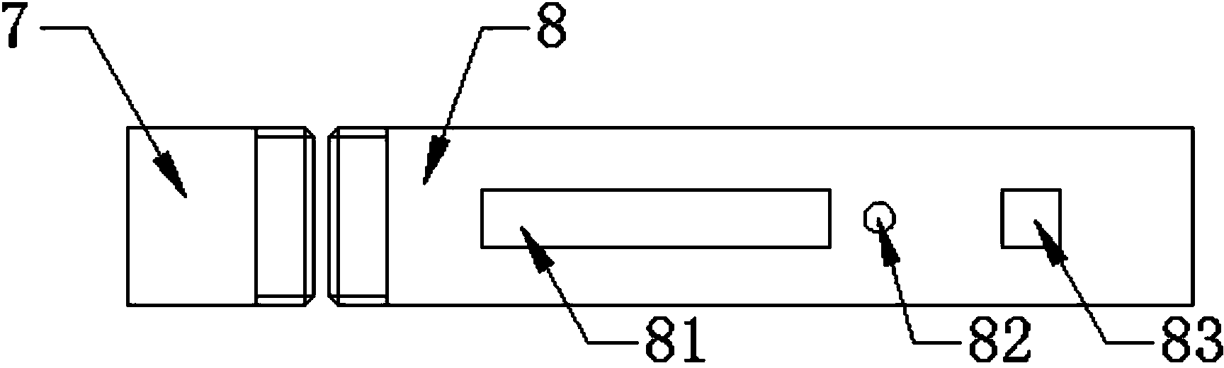 Ultrasonic wave paper thickness measuring device