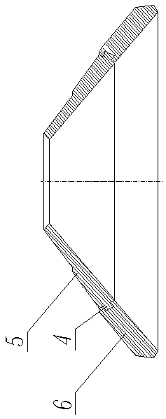 Rolling sand chamber assembly and manufacturing method of two-component cone sand making machine