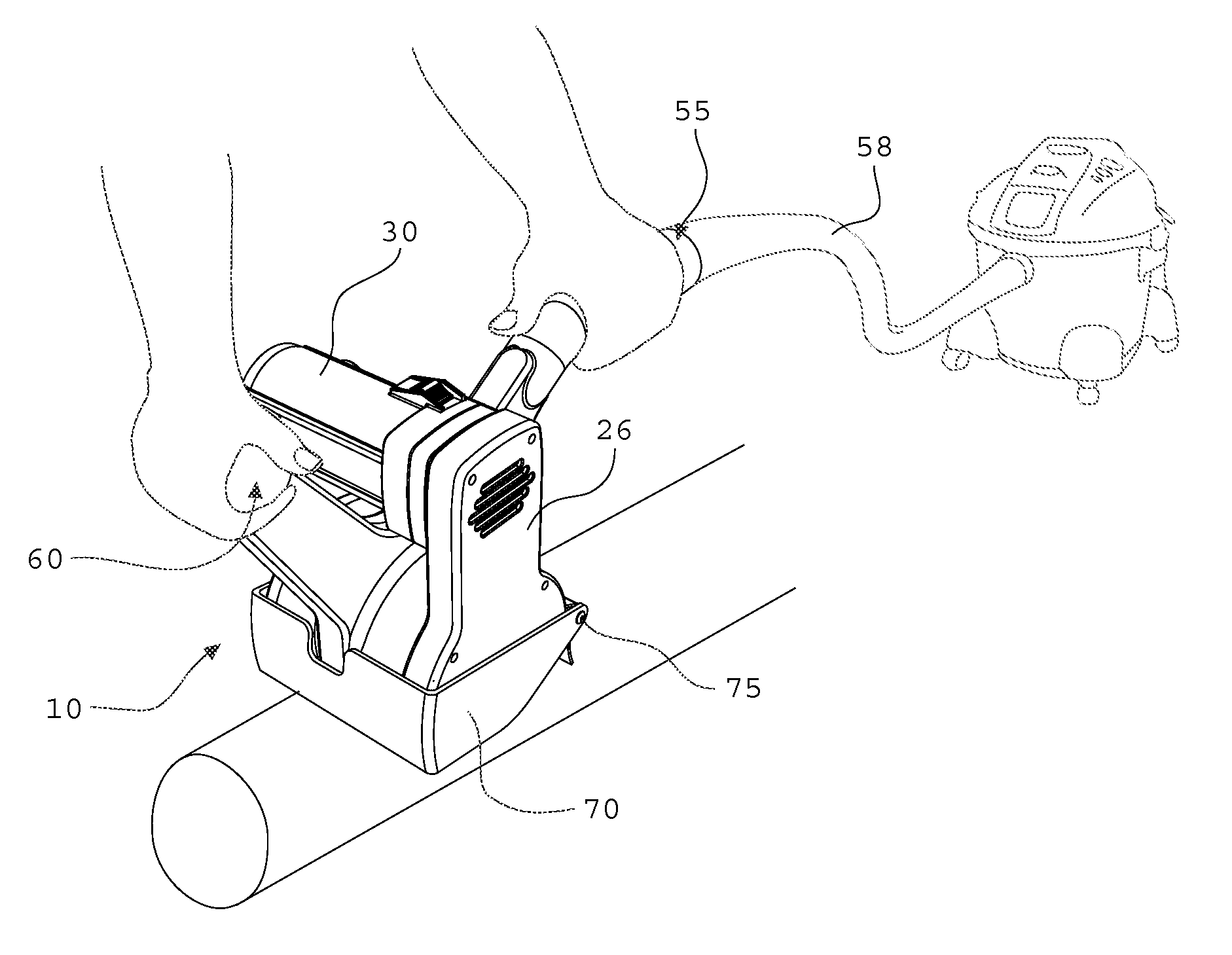 Surface preparation apparatus