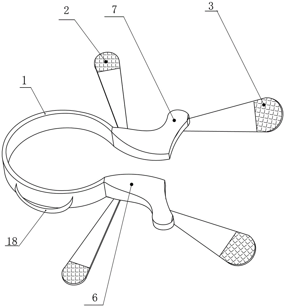 Electrode plate fixing device for man traditional Chinese medicine orientation transdermal delivery treatment apparatus during cervical spondylosis treatment