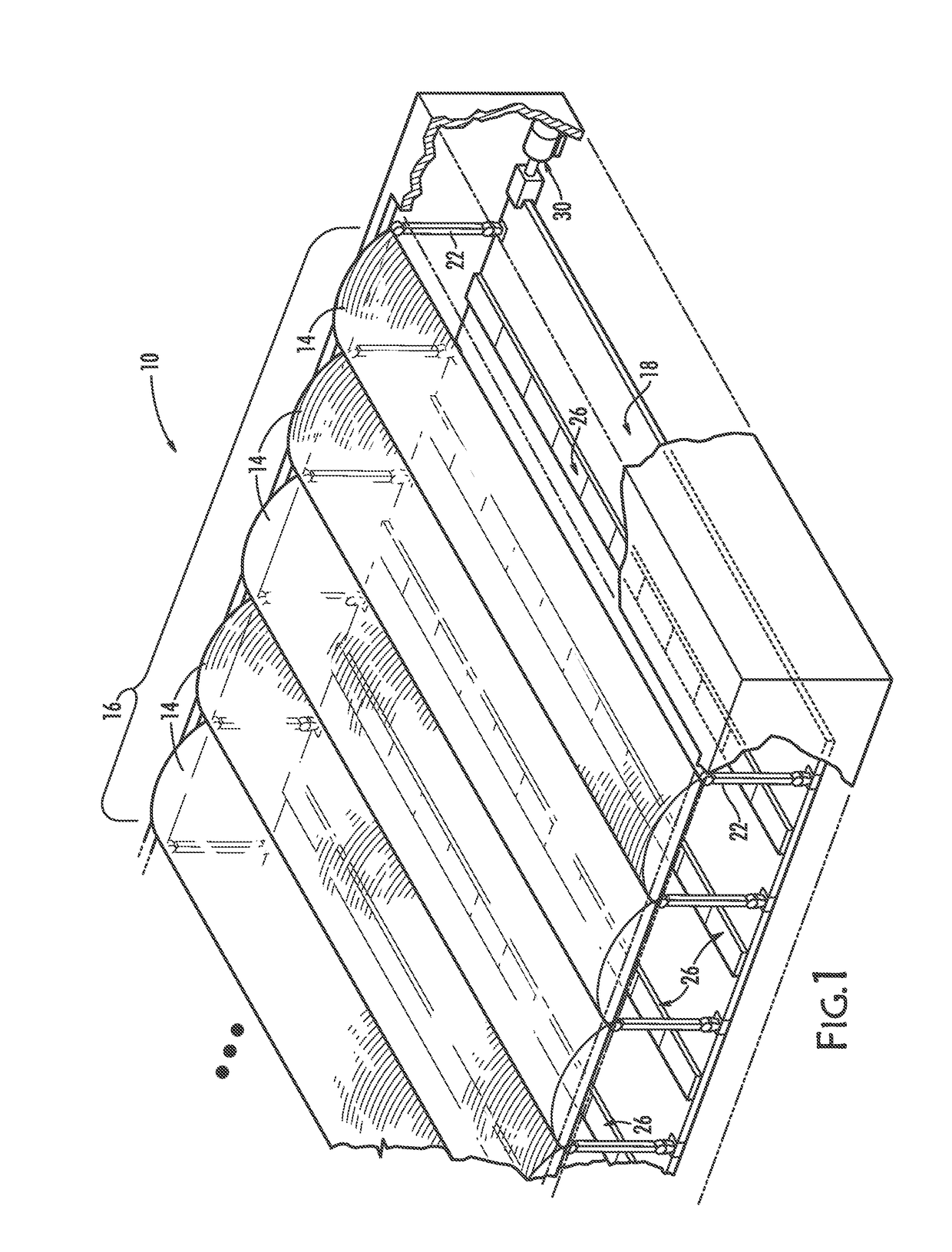 Rigidly mounted tracking solar panel and method