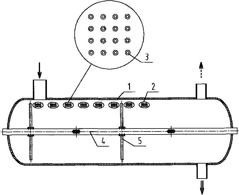 Direct combustion dispersed heat supplying method for biomass pyrolysis furnace