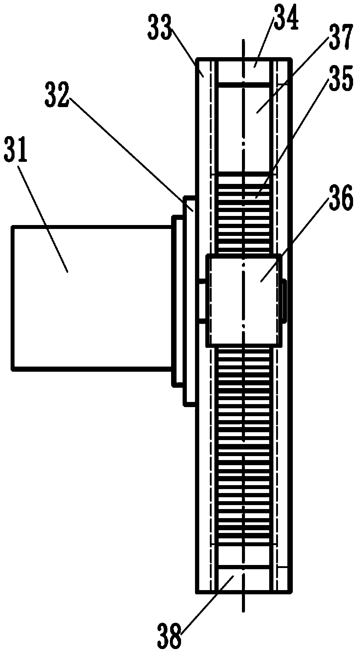 Storing and carrying equipment with clamping device