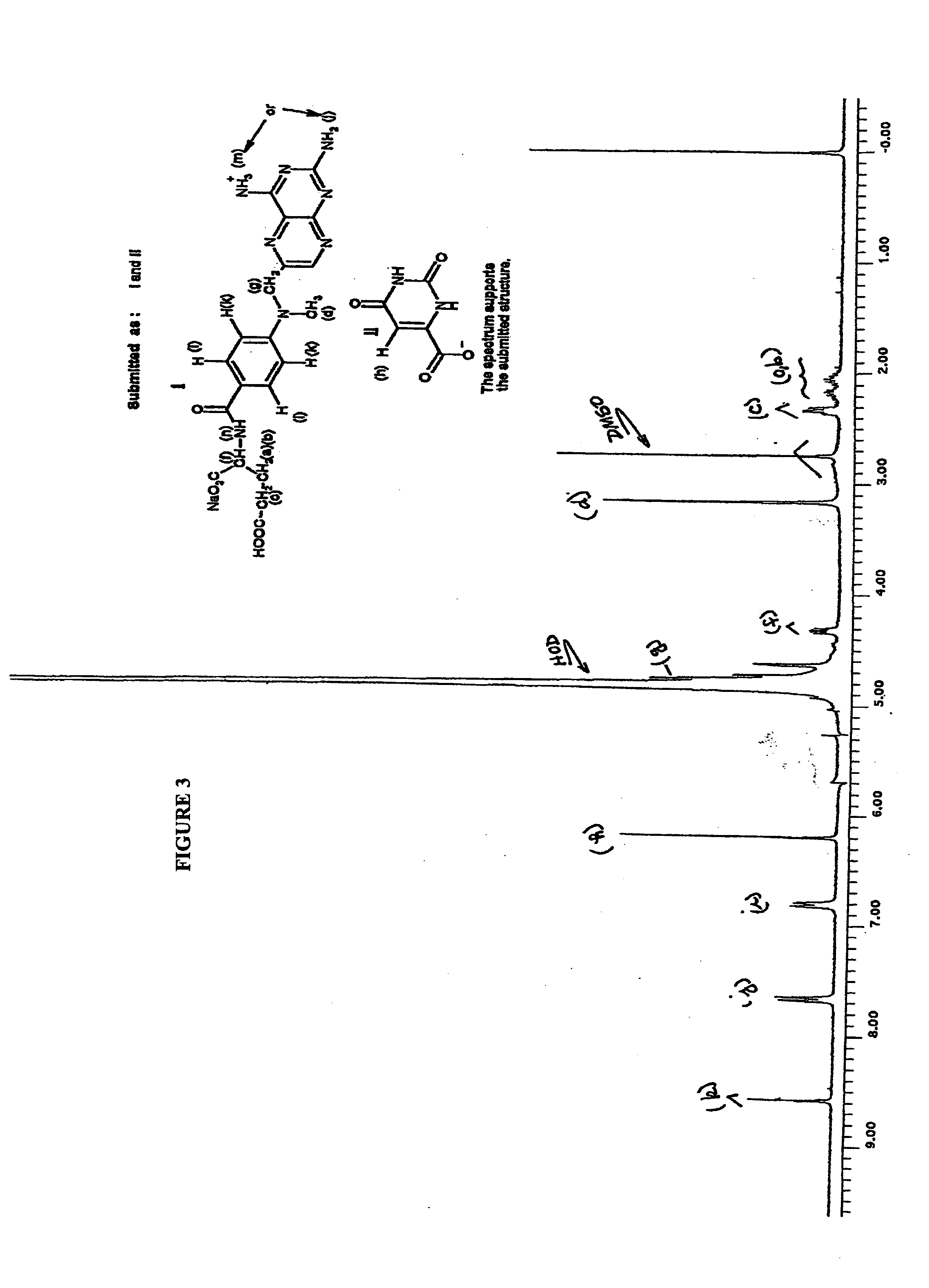 Compositions and methods of reducing side effects and toxicity of methotrexate when given as orotate derivatives