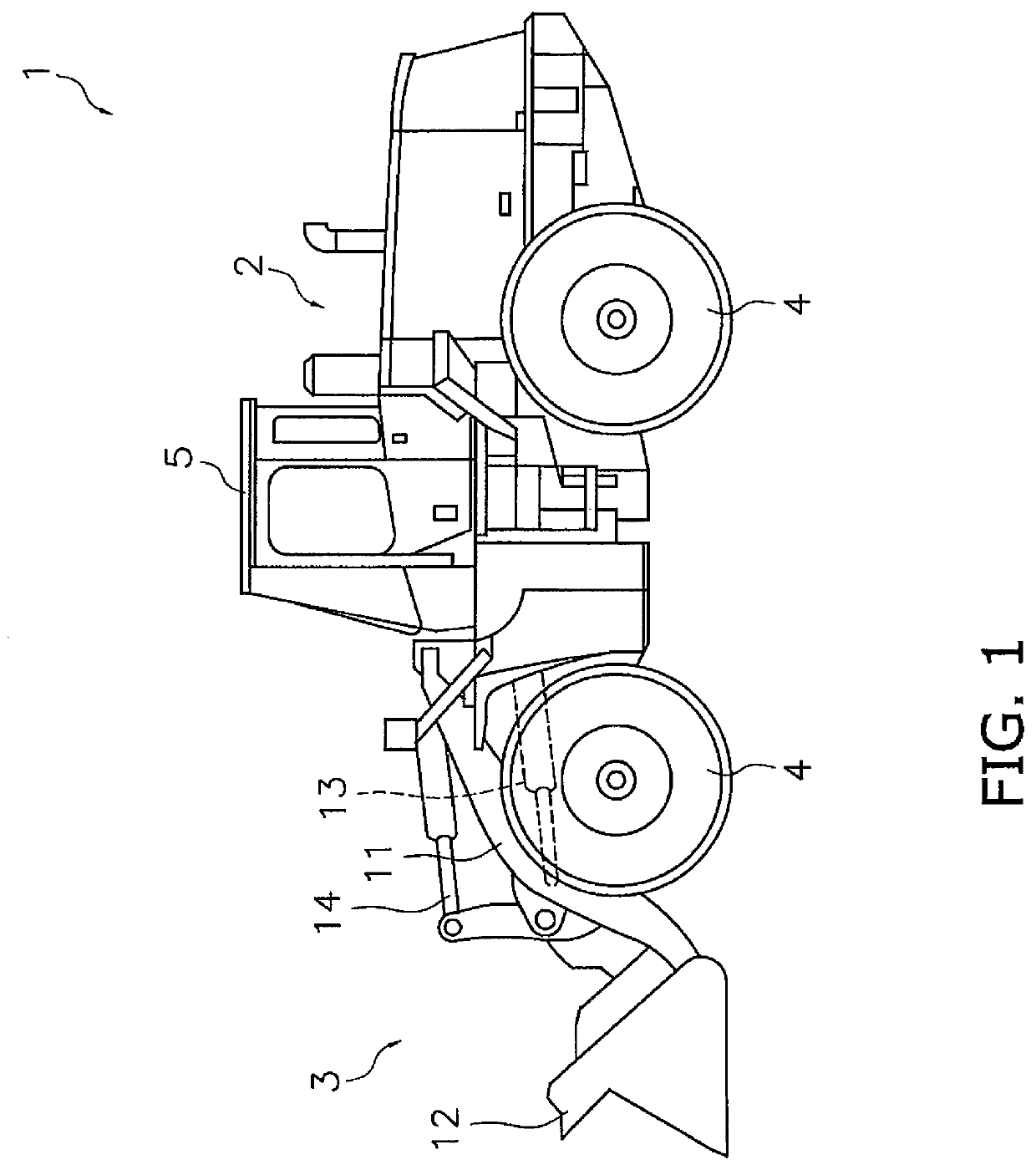 Work vehicle and control method for work vehicle