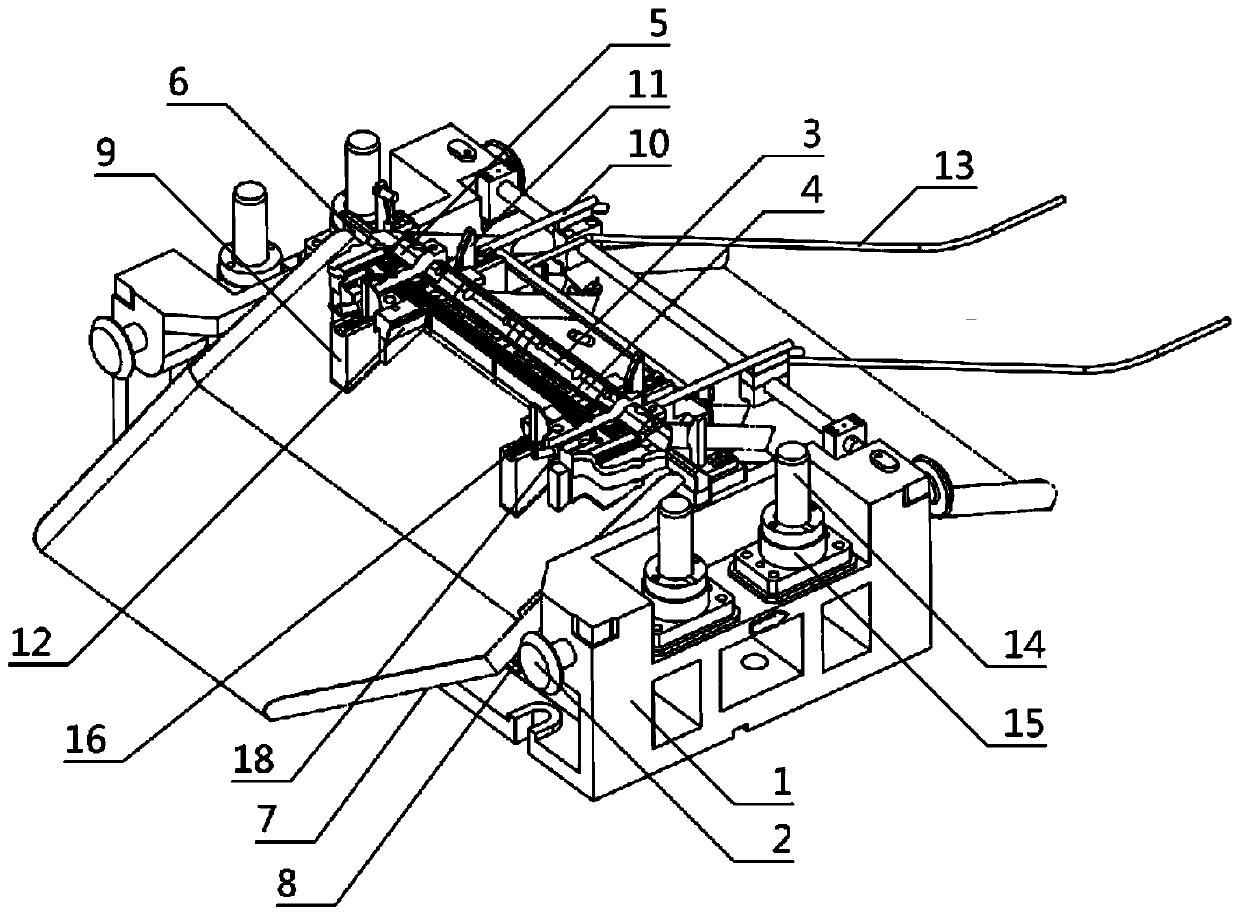 A stamping equipment for panoramic sunroof beam mold