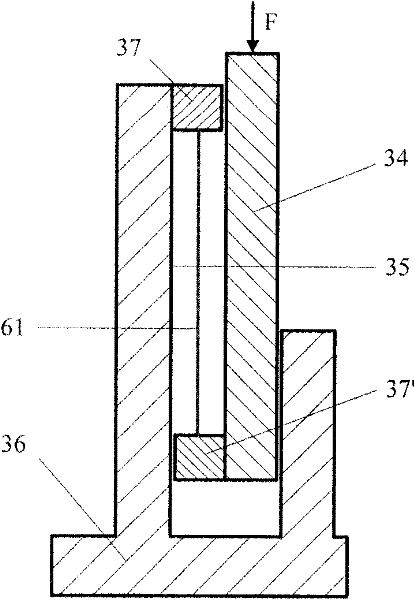 Method for testing elastic modulus and strength of fiber materials and device thereof