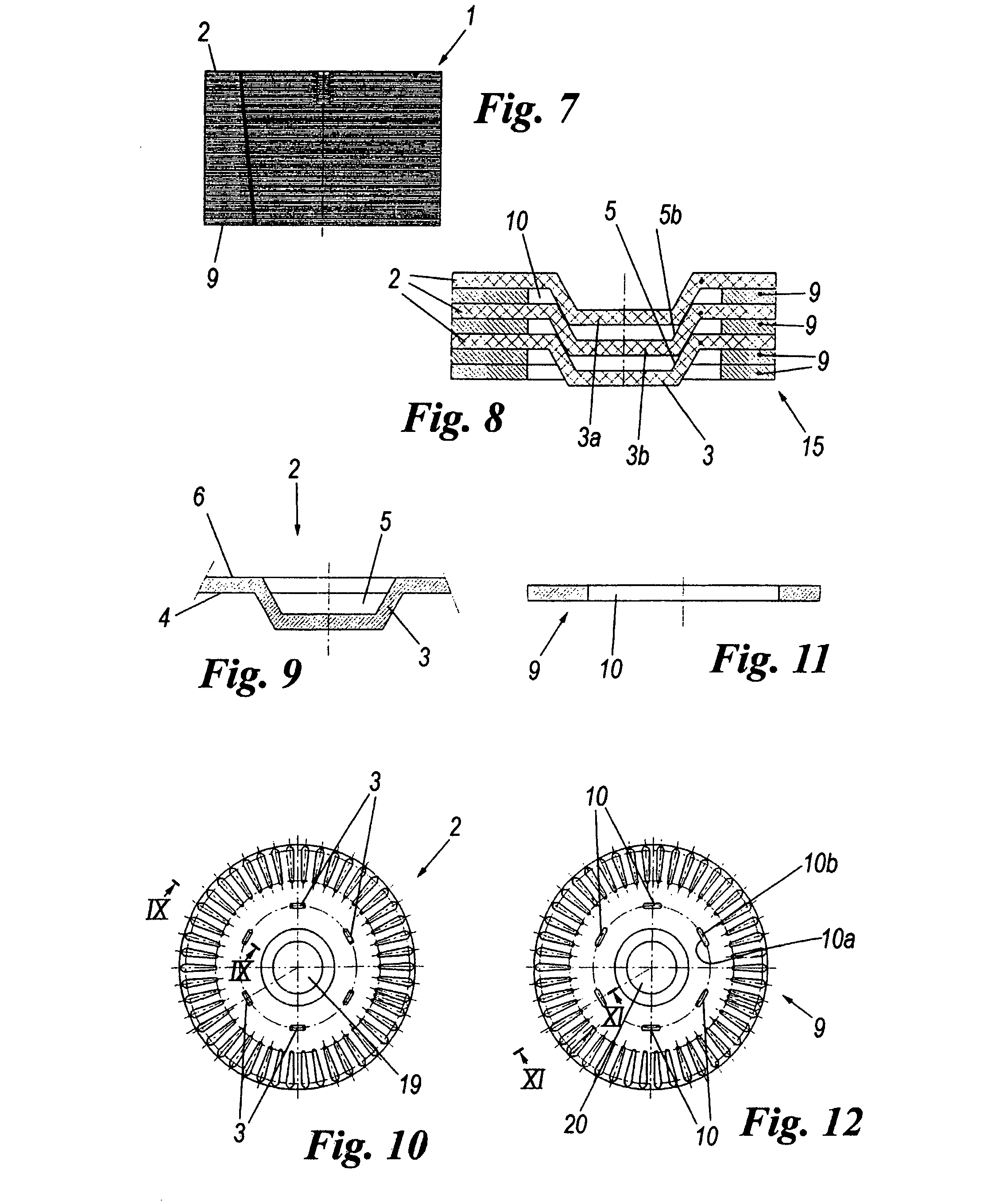 Laminar article for electrical use and a method and machine for producing said article