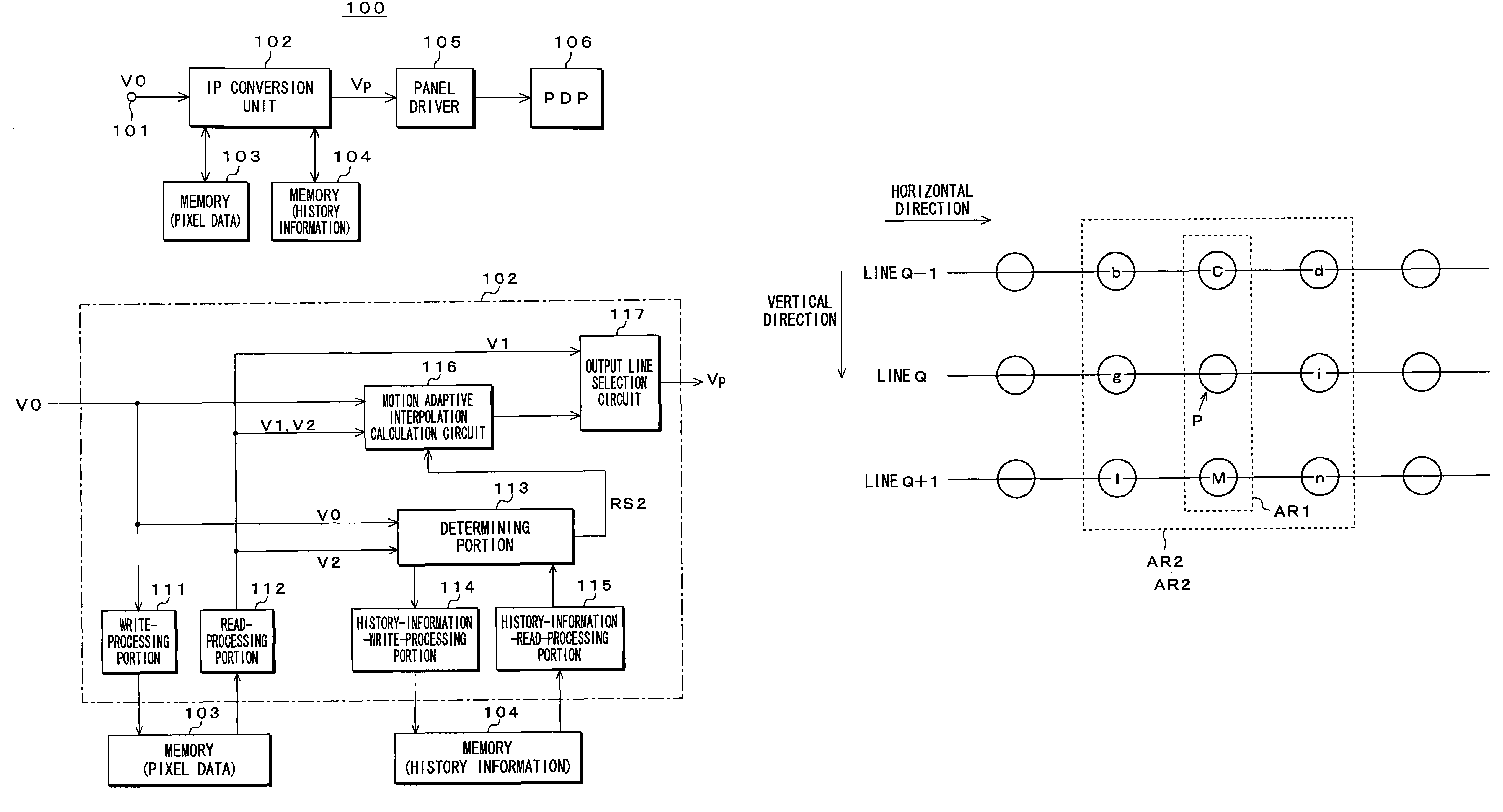 Apparatus and method for determining image region