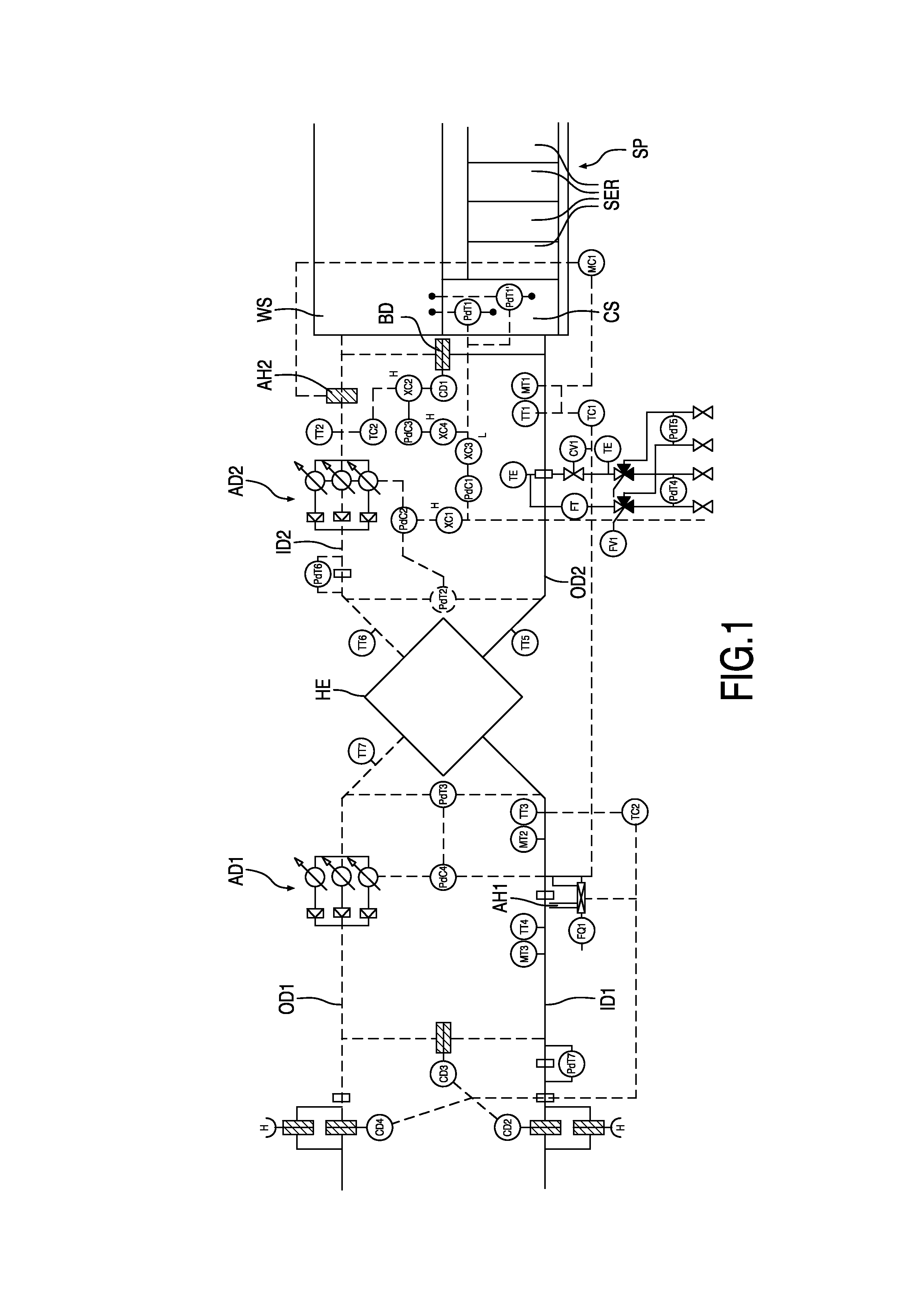 Apparatus and method for cooling a substantially closed space