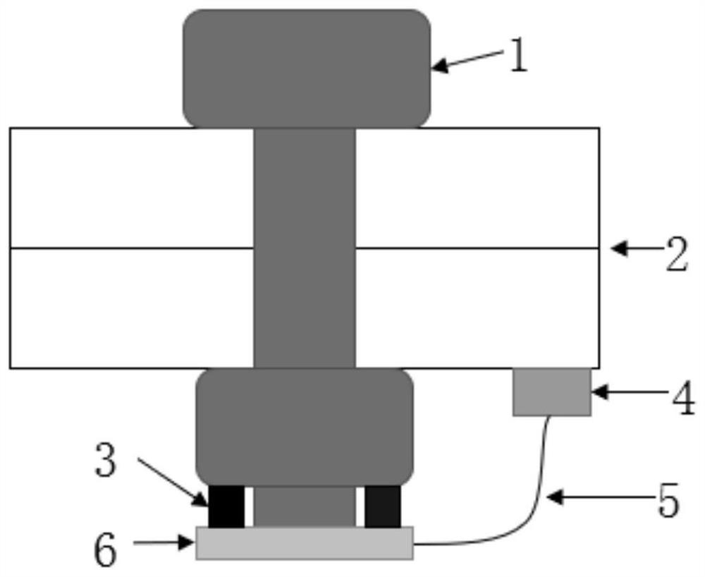 Alarm system and alarm method for looseness of wind turbine tower bolts