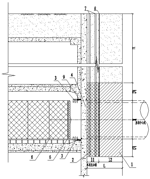 High water pressure soft soil stratum HFE combined type shield starting method