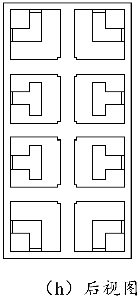 Chinese wisdom mortise-tenon toy splicing module system