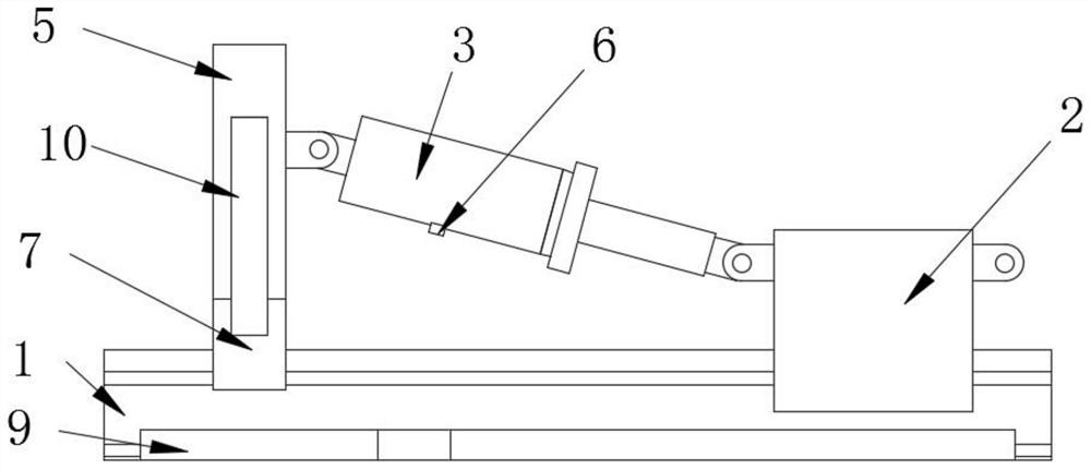 Large-span box-type steel beam sliding installation construction process and device