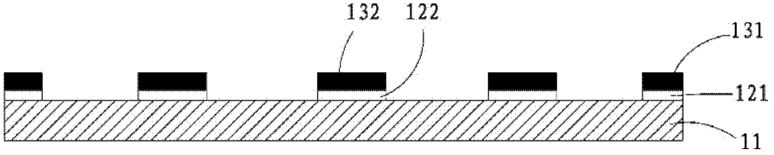 Novel electrode lead capacitive screen manufacturing method and its product and touch screen terminal