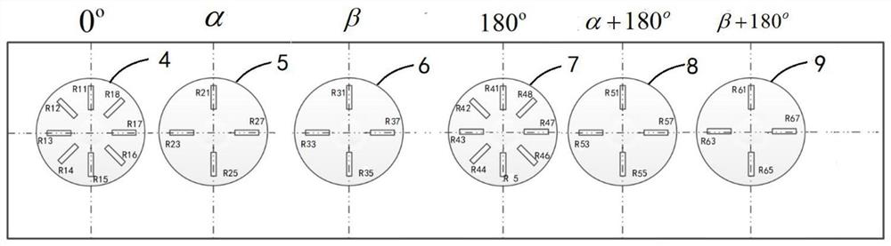 Arrangement of strain gauges and bridge connection method of a measurement-while-drilling device