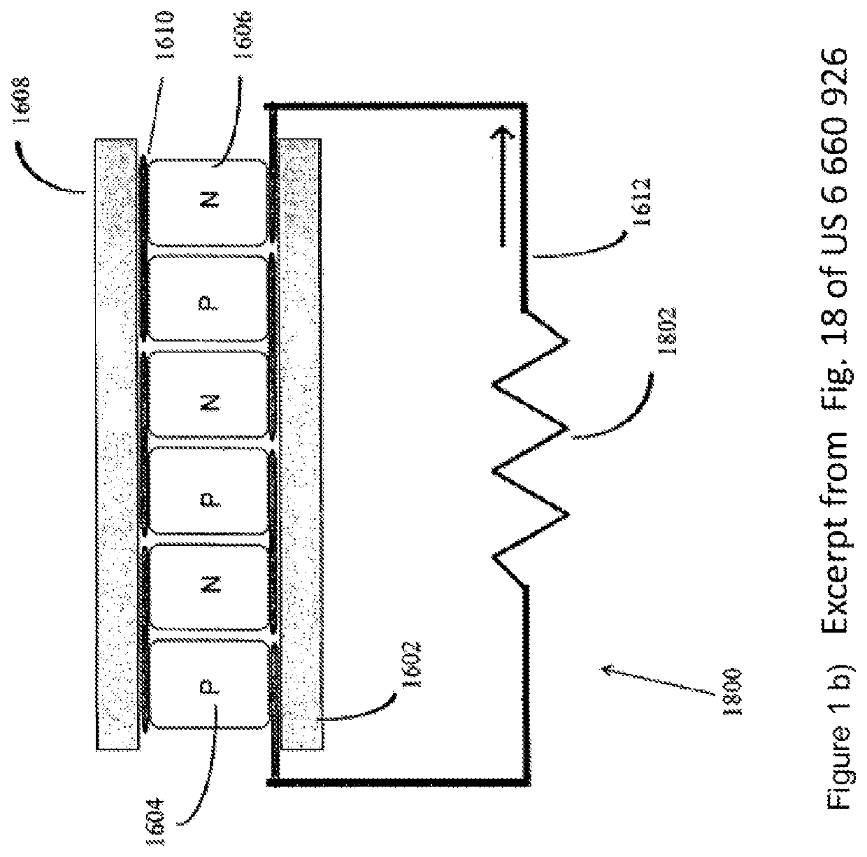 Thermoelectric half-cell and method of production