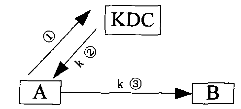 Key distributing method and system using public key cryptographic technique