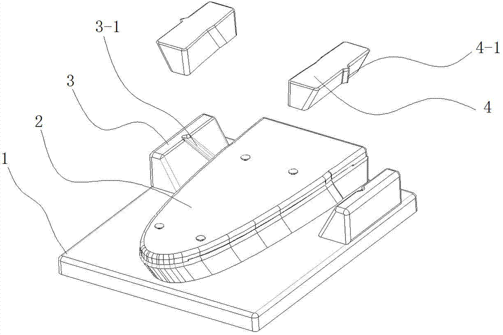 Rubber bag auxiliary forming die