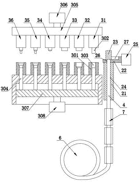 Valve spring base cold heading forming equipment