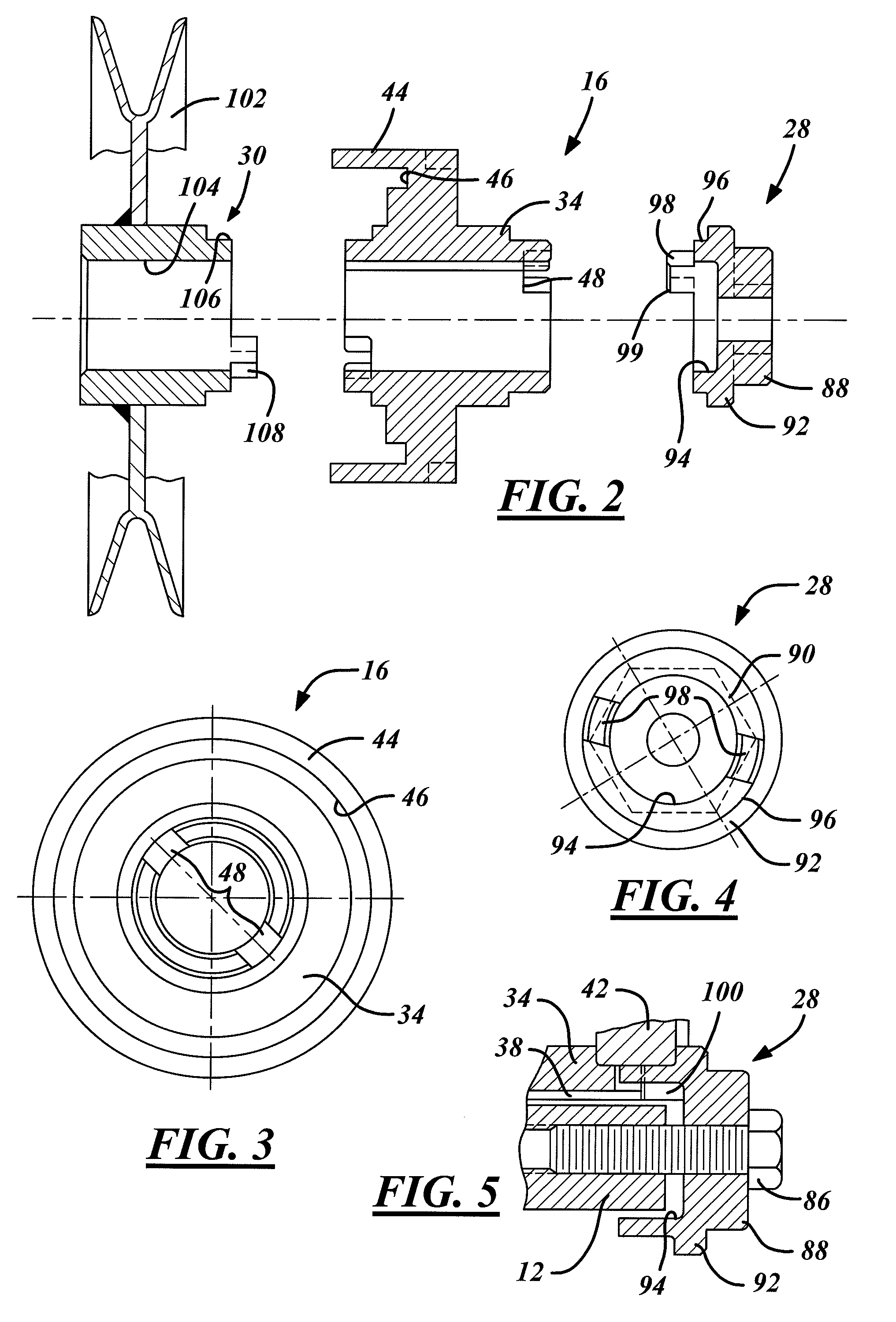 Rotational coupling device